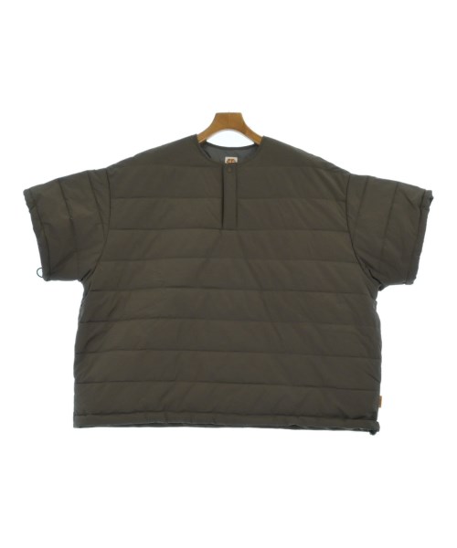 SEE SEE(シーシー)ダウンジャケット/ダウンベスト 茶 サイズ:L/2200653752020