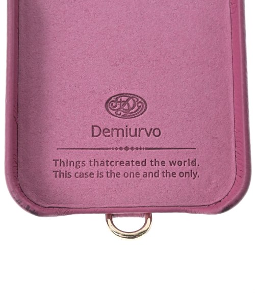 Demiurvo（デミウルーボ）小物類（その他） ピンク サイズ:- レディース/2200673988126