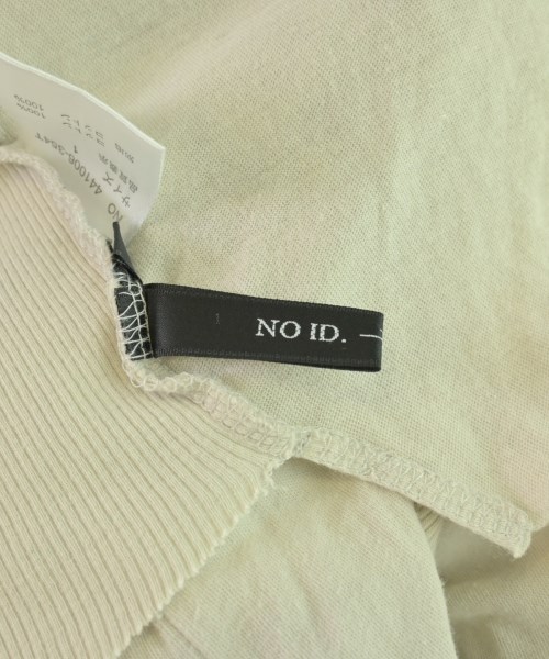 NO ID BLACK（ノーアイディブラック）Tシャツ・カットソー ベージュ サイズ:1(S位) メンズ/2200700588077