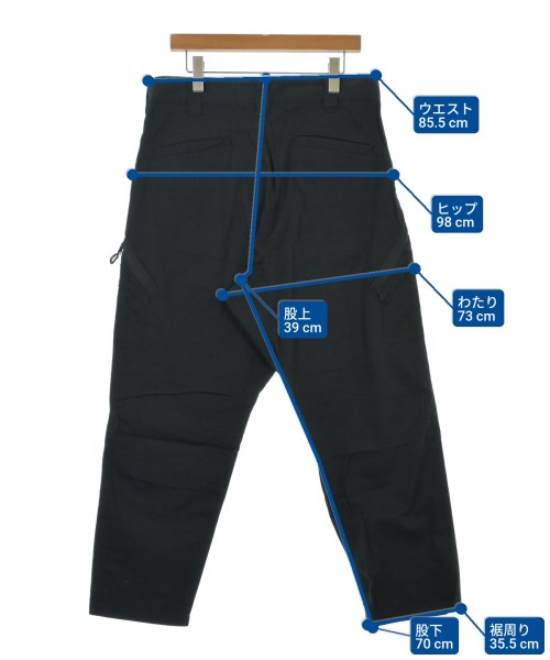 MOUT RECON TAILOR（マウトリーコンテーラー）カーゴパンツ 黒 サイズ:48(L位) メンズ/2200635247209