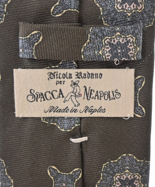 Spacca neapolis（スパッカネアポリス）ネクタイ 茶 サイズ:- メンズ/2200725581145