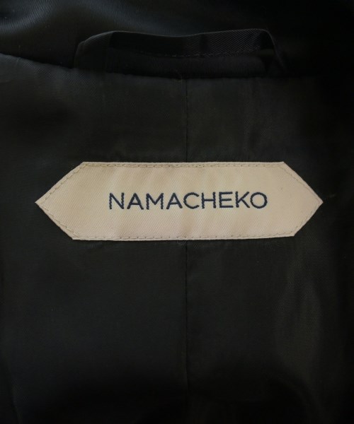 NAMACHEKO（ナマチェコ）ステンカラーコート 黒 サイズ:34(XXL位) レディース/2200636680036