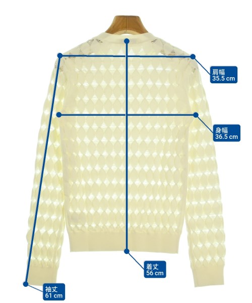 NAMACHEKO（ナマチェコ）ニット・セーター 白 サイズ:36(XS位) レディース/2200638105155