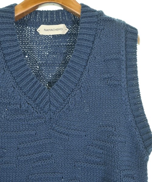 NAMACHEKO（ナマチェコ）ベスト 青 サイズ:S レディース/2200640819101