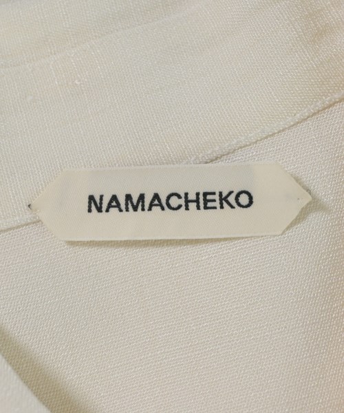 NAMACHEKO（ナマチェコ）シャツワンピース 白 サイズ:S レディース/2200644302081