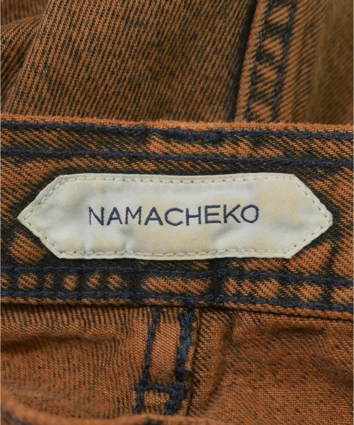 NAMACHEKO（ナマチェコ）デニムパンツ 茶 サイズ:XS メンズ/2200617778035