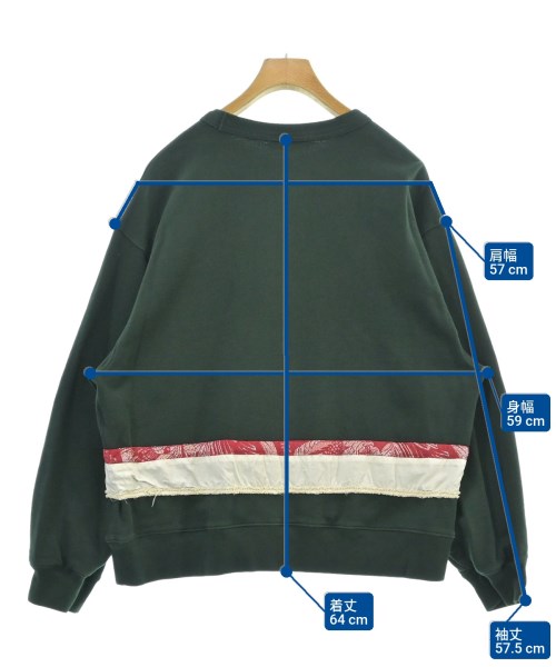 NAMACHEKO（ナマチェコ）スウェット 緑 サイズ:S メンズ/2200615326115