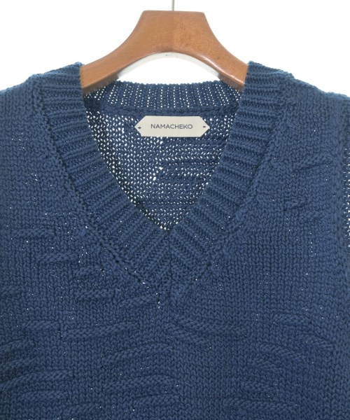 NAMACHEKO（ナマチェコ）ベスト 青 サイズ:S レディース/2200675749428