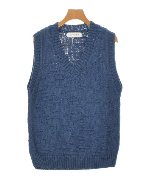 NAMACHEKO(ナマチェコ)ベスト 青 サイズ:S/2200677386379