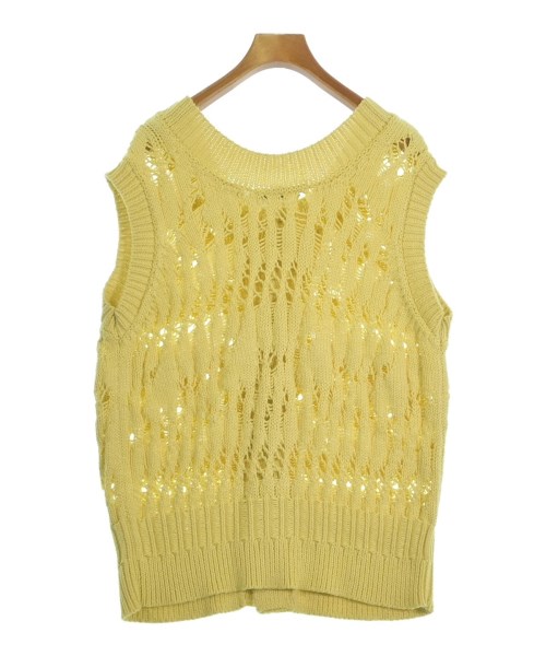 NAMACHEKO（ナマチェコ）ベスト 黄 サイズ:M レディース/2200677982014