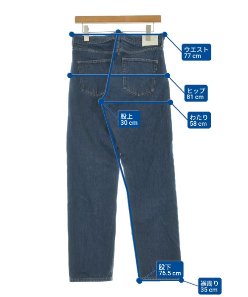 NAMACHEKO（ナマチェコ）デニムパンツ 紺 サイズ:M メンズ/2200659375018