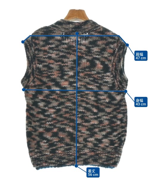 NAMACHEKO（ナマチェコ）ベスト 黒 サイズ:S レディース/2200654270189