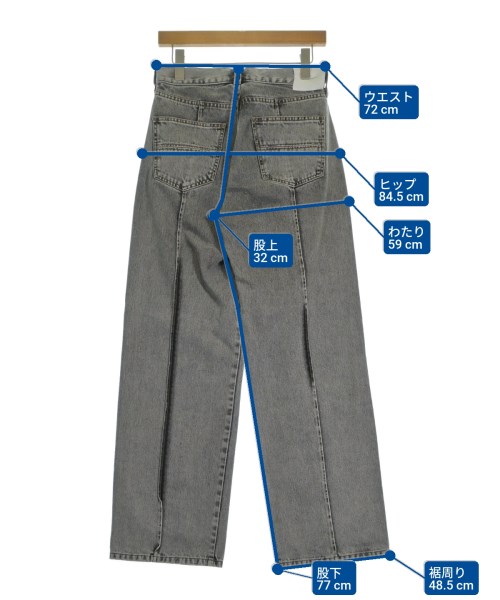 NAMACHEKO（ナマチェコ）デニムパンツ グレー サイズ:S メンズ/2200665057199