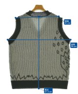 NAMACHEKO（ナマチェコ）ベスト 黒 サイズ:M メンズ/2200670810048