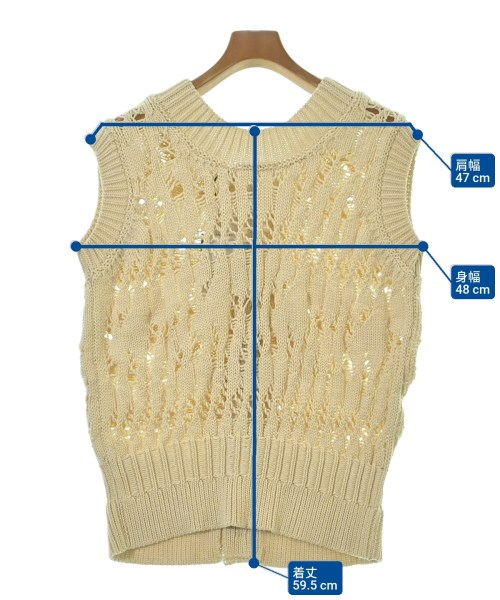 NAMACHEKO（ナマチェコ）ニット・セーター 白 サイズ:36(XS位) メンズ/2200670783212