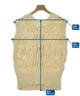 NAMACHEKO（ナマチェコ）ニット・セーター 白 サイズ:36(XS位) メンズ/2200670783212