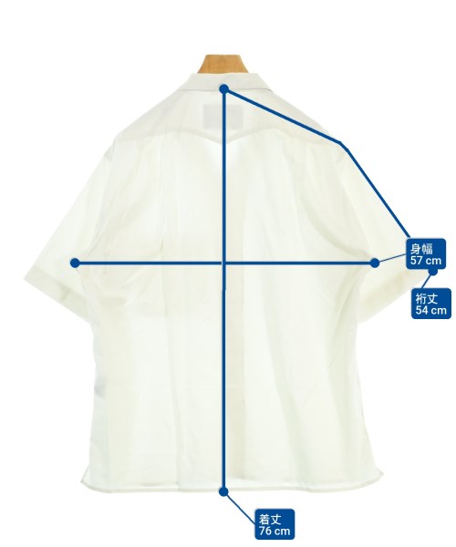 rajabrooke（ラジャブルック）カジュアルシャツ 白 サイズ:M メンズ/2200679644088