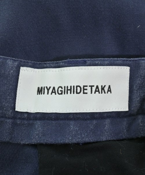 MIYAGI HIDETAKA（ミヤギヒデタカ）スラックス 紺 サイズ:2(M位) メンズ/2200632647552