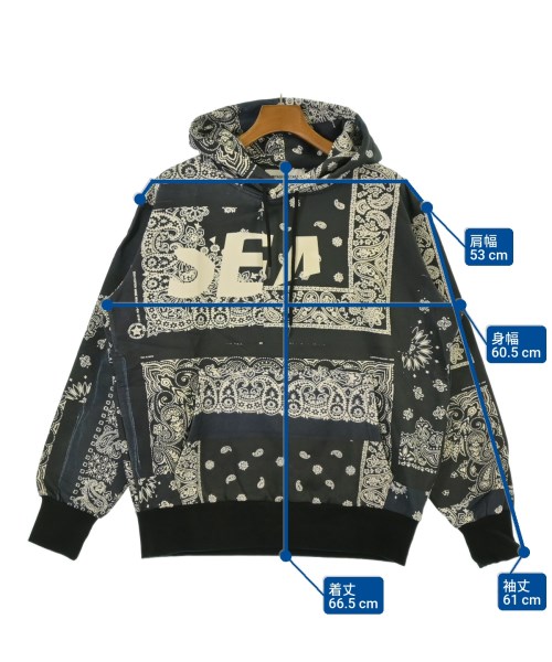 MIYAGI HIDETAKA（ミヤギヒデタカ）パーカー グレー サイズ:M メンズ/2200632209224