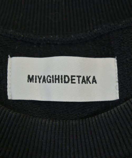 MIYAGI HIDETAKA（ミヤギヒデタカ）スウェット 黒 サイズ:2(M位) メンズ/2200710714442