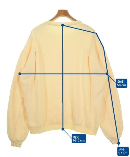 WELLDER（ウェルダー）スウェット 黄 サイズ:4(XL位) メンズ/2200666746030