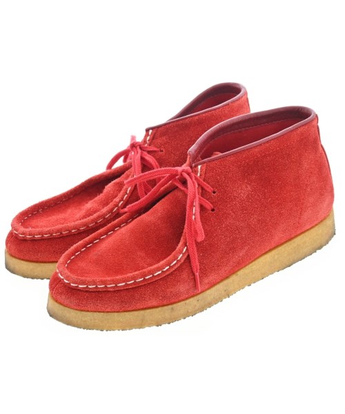 DOUBLE FOOT WEAR（ダブルフットウェア）ブーツ 赤 サイズ:4(25.5cm位) メンズ/2200660895048