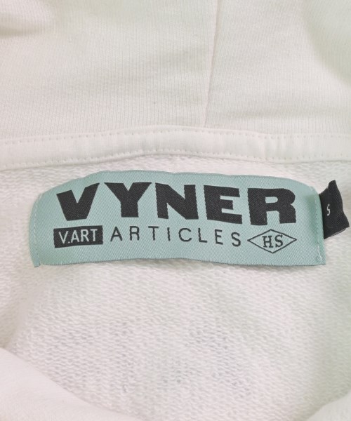 VYNER ARTICLES（ヴァイナーアーティクルズ）スウェット 白 サイズ:S
