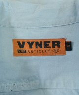 VYNER ARTICLES（ヴァイナーアーティクルズ）カジュアルシャツ 青 サイズ:XS メンズ/2200611836014