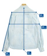 VYNER ARTICLES（ヴァイナーアーティクルズ）カジュアルシャツ 青 サイズ:XS メンズ/2200611836014