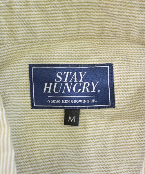 STAY HUNGRY（ステイハングリー）カジュアルシャツ ベージュ サイズ:M メンズ/2200606983075