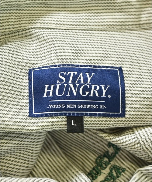 STAY HUNGRY（ステイハングリー）カジュアルシャツ グレー サイズ:L メンズ/2200700901074
