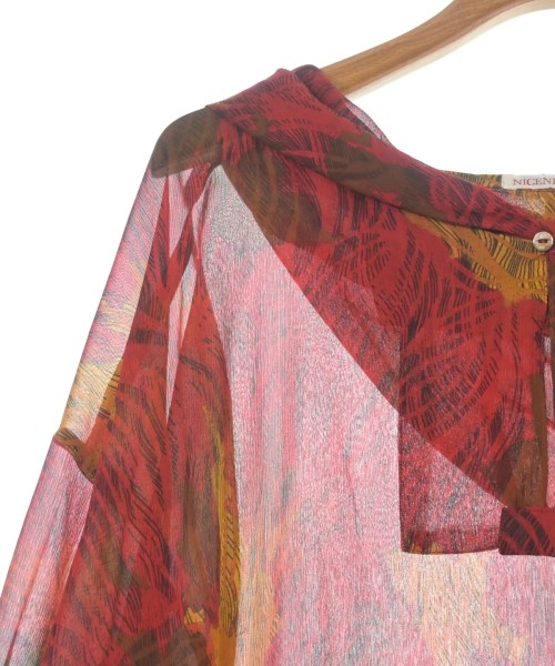 NICENESS（ナイスネス）カジュアルシャツ 赤 サイズ:M メンズ/2200631322054