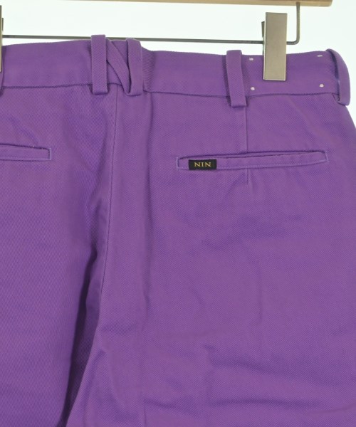 NICENESS（ナイスネス）クロップドパンツ 紫 サイズ:M メンズ/2200633916206