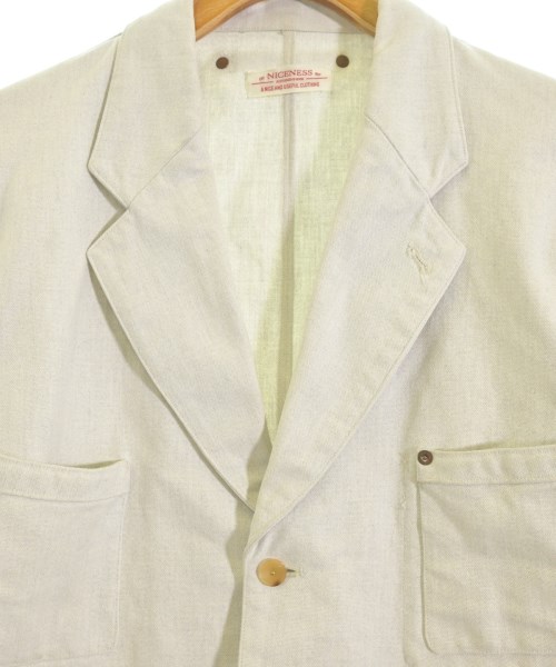 NICENESS（ナイスネス）カジュアルジャケット 白 サイズ:M メンズ/2200622276014