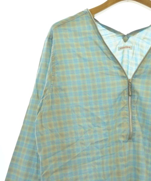 NICENESS（ナイスネス）カジュアルシャツ 青 サイズ:S メンズ/2200625715039