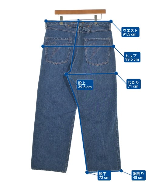 NICENESS（ナイスネス）デニムパンツ 青 サイズ:-(L位) メンズ/2200626864200