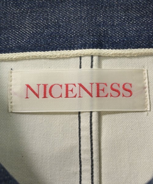 NICENESS（ナイスネス）カバーオール 紺 サイズ:L メンズ/2200628781017