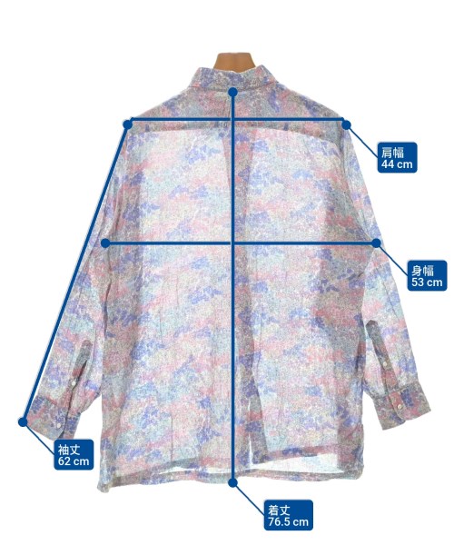 NICENESS（ナイスネス）カジュアルシャツ ピンク サイズ:M メンズ/2200628781024