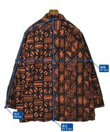 NICENESS（ナイスネス）カジュアルシャツ オレンジ サイズ:M メンズ/2200628931016