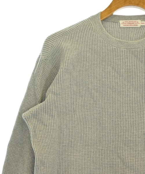 NICENESS（ナイスネス）Tシャツ・カットソー グレー サイズ:M メンズ/2200614093070