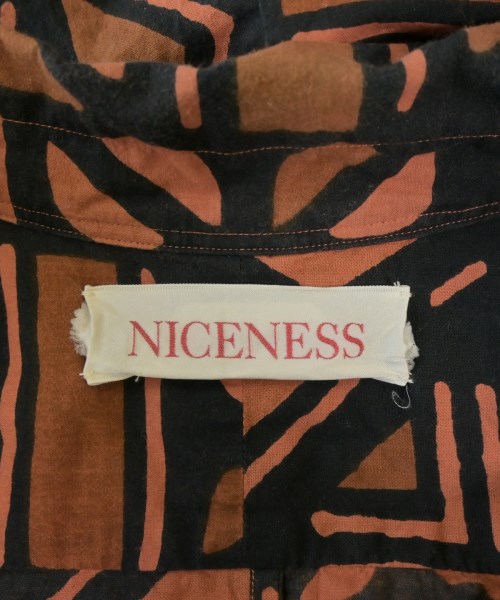 NICENESS（ナイスネス）カジュアルシャツ オレンジ サイズ:M メンズ/2200681759046