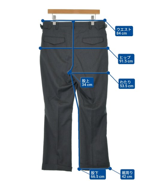 NICENESS（ナイスネス）スラックス グレー サイズ:M メンズ/2200656476039