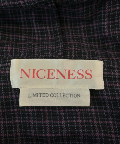 NICENESS（ナイスネス）カジュアルシャツ 黒 サイズ:M メンズ/2200651098045