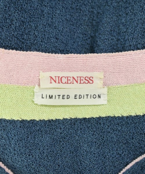 NICENESS（ナイスネス）カーディガン 紺 サイズ:L メンズ/2200710523020
