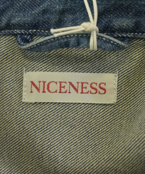 NICENESS（ナイスネス）デニムジャケット 青 サイズ:L メンズ/2200712662031
