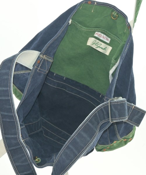 NICENESS（ナイスネス）トートバッグ 紺 サイズ:- メンズ/2200712662437