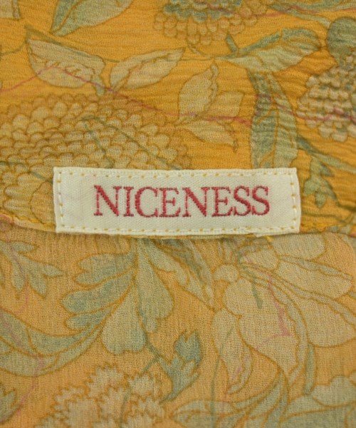 NICENESS（ナイスネス）カジュアルシャツ オレンジ サイズ:M メンズ/2200714613048