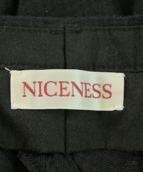 NICENESS（ナイスネス）スラックス 黒 サイズ:M メンズ/2200716499053