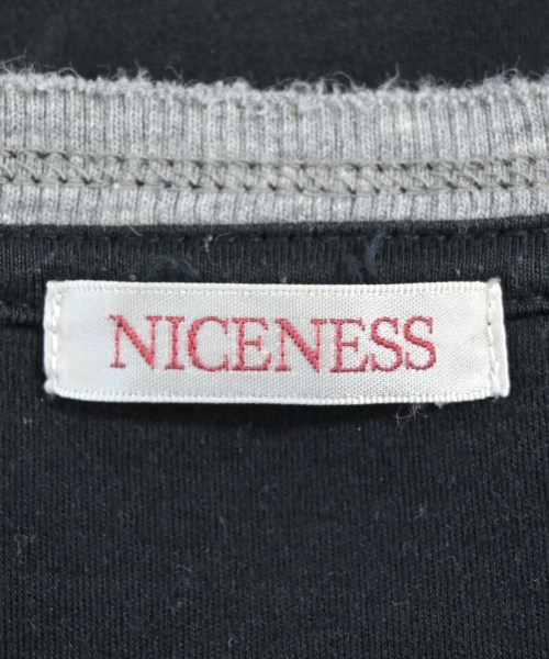 NICENESS（ナイスネス）Tシャツ・カットソー 黒 サイズ:L メンズ/2200645635096