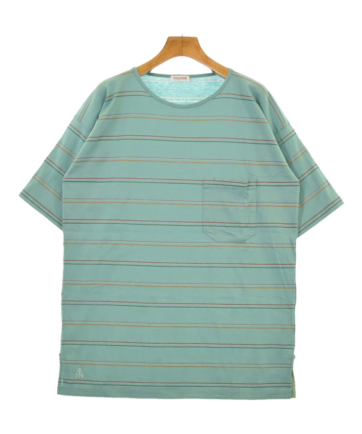 NICENESS（ナイスネス）Tシャツ・カットソー 緑 サイズ:L メンズ